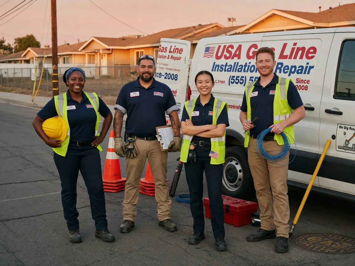 Gas Line Installation company in Killdeer, ND
